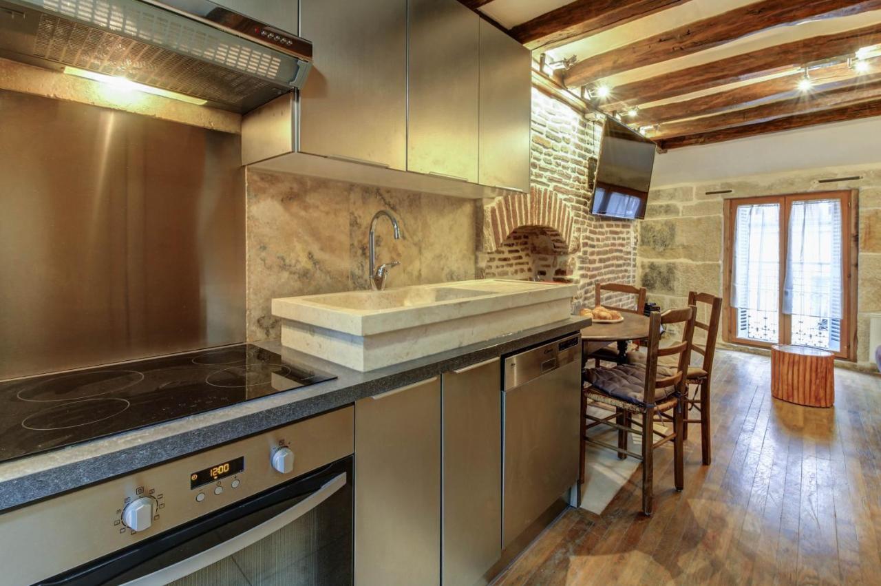 Le Mansard - Topdestination-Dijon - Centre Ville - Classe 3 Etoiles Luaran gambar