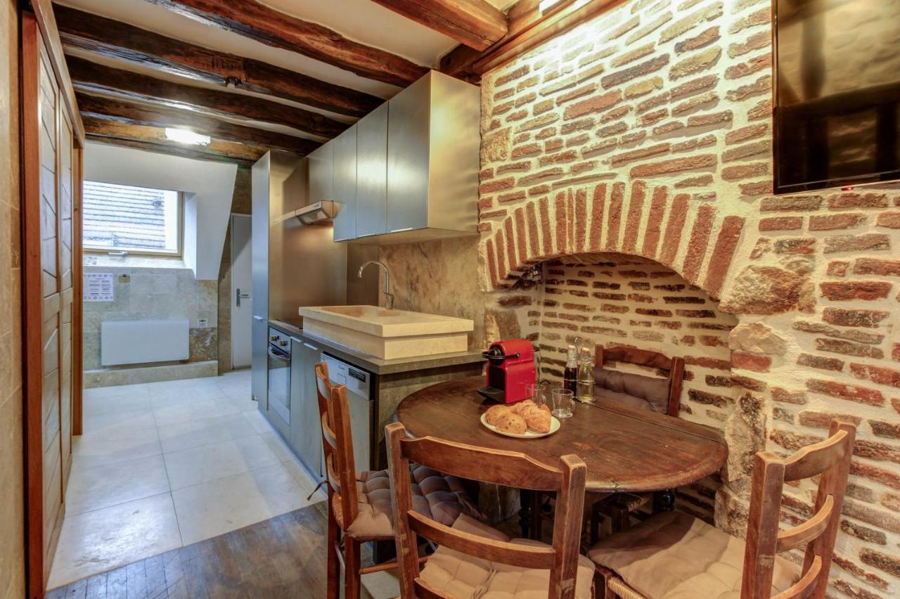 Le Mansard - Topdestination-Dijon - Centre Ville - Classe 3 Etoiles Luaran gambar